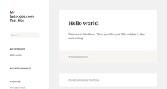 Desktop Screenshot of bytecode.com